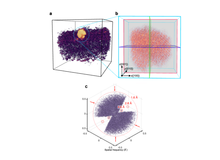 PhaseT3M: 3D imaging at 1.6 Å resolution via electron cryo-tomography with nonlinear phase retrieval (2)